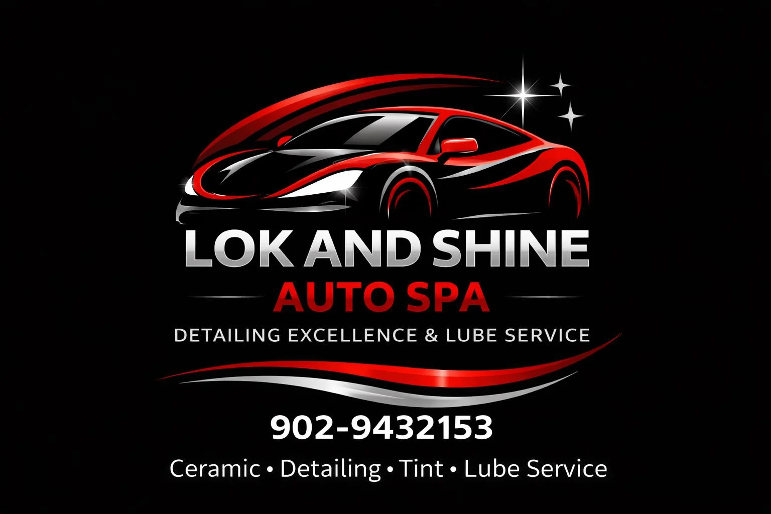 LOK & SHINE Auto Spa logo